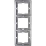 Afdekframe 3-voudig platina voor schakelmateriaal