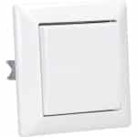 Compleet schakelmateriaal Set Enkelpolig Inbouw Wit Glans