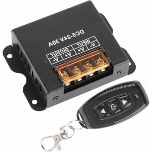 Dimmercontroller voor LED-verlichting met Draadloze RF Afstandsbediening - Monochroom Licht - Dimmer 3 Toetsen - Eenkleurige Stripverlichting .