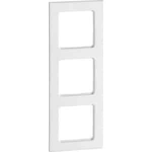 Drievoudig Wandcontactdoos Combiframe Wit - Inbouwdeel voor Schakelmateriaal