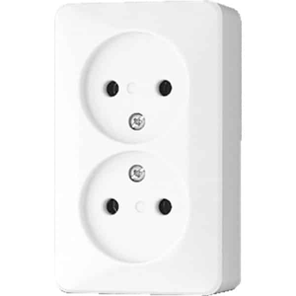 Jung AP600 Wandcontactdoos (WCD-schakelmateriaal) - 6010A - E2BE9