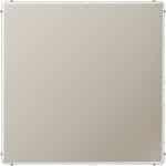 Jung Aluminium/Goudstaal/Chroom Bedieningselement/Centrale Plaat Schakelmateriaal - ES2994B - E2GJ6