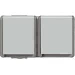 Siemens 5UB4725 Wandcontactdoos met randaarde Delta Grijs Schakelmateriaal 1 stuk(s)