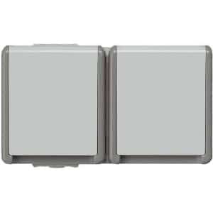 Siemens 5UB4725 Wandcontactdoos met randaarde Delta Grijs Schakelmateriaal 1 stuk(s)