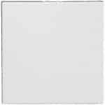 Tweemodulair Afdekplaat voor Schakelmateriaal Wit