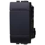 Wand schakelaar 1P 16A Eenpolig Zwart - Universele vervanging voor schakelmateriaal