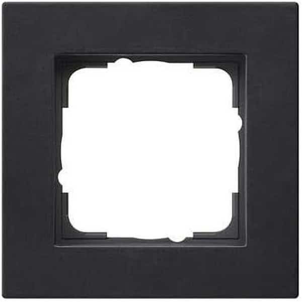 Afdekraam 1-voudig plat voor schakelmateriaal