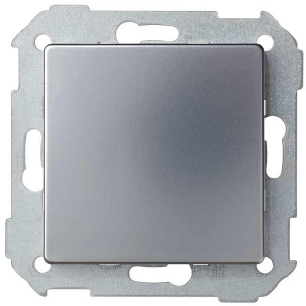 Aluminium Blindplaat voor Schakelmateriaal - Afdekplaat Zonder Opening