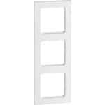 Drievoudig Wandcontactdoos Combiframe Wit - Inbouwdeel voor Schakelmateriaal