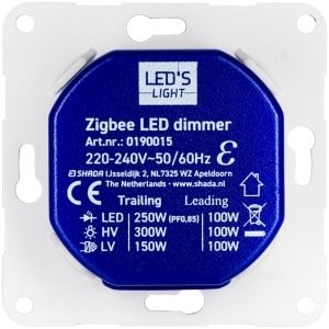 LED's Light Zigbee Smart Universele LED-dimmer 300VA bedienbaar met telefoon