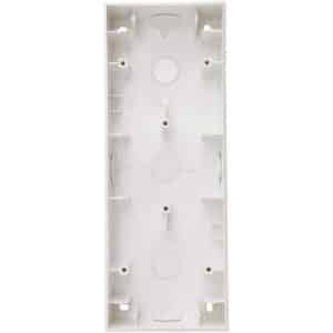 Opbouwdoos - Schakelmateriaal behuizing - Montage Uitbreiding - 3-voudige Inbouw - 24 x 8 x 10.5 cm - Zuiver Wit