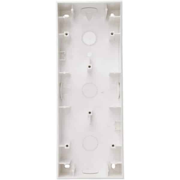 Opbouwdoos - Schakelmateriaal behuizing - Montage Uitbreiding - 3-voudige Inbouw - 24 x 8 x 10.5 cm - Zuiver Wit