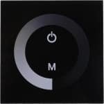 Single Color Touch Panel Dimmer Wall Switch Controller LED Light Strip DC 12V-24V (Black) - Dimmer for LED Lights - HTML Content Needed .