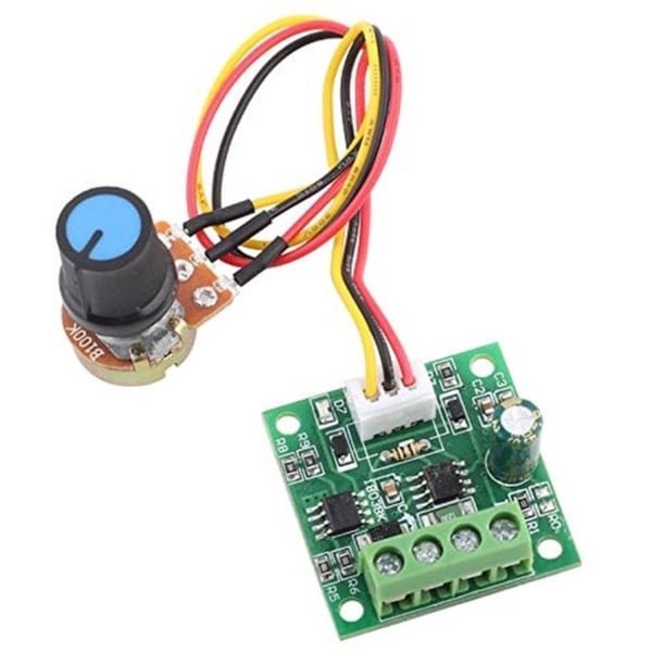 1803BW DC Motor Controller - PWM - 1,8V tot 12V - 2A - Zonder Potentiometer 1803BW DC Motor Controller - PWM - 1,8V tot 12V - 2A - Zonder Potentiometer