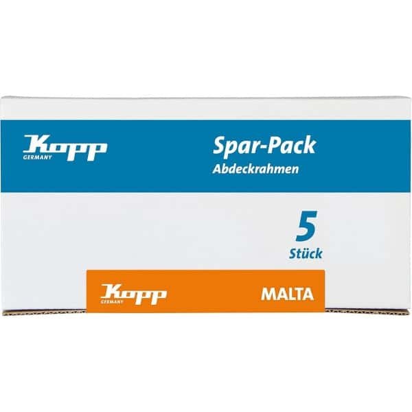 2-voudig Afdekframe Antraciet - Compleet Pakket voor Schakelmateriaal 2-voudig Afdekframe Antraciet - Compleet Pakket voor Schakelmateriaal