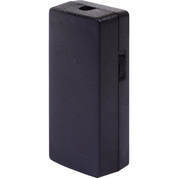 230V snoerdimmer 1-40W zwart voor dimbare led en halogeenverlichting | Tradim 62202