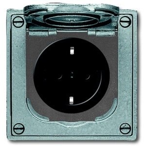 ABB Busch-Jaeger All-weather IP44 Wandcontactdoos (schakelmateriaal)
