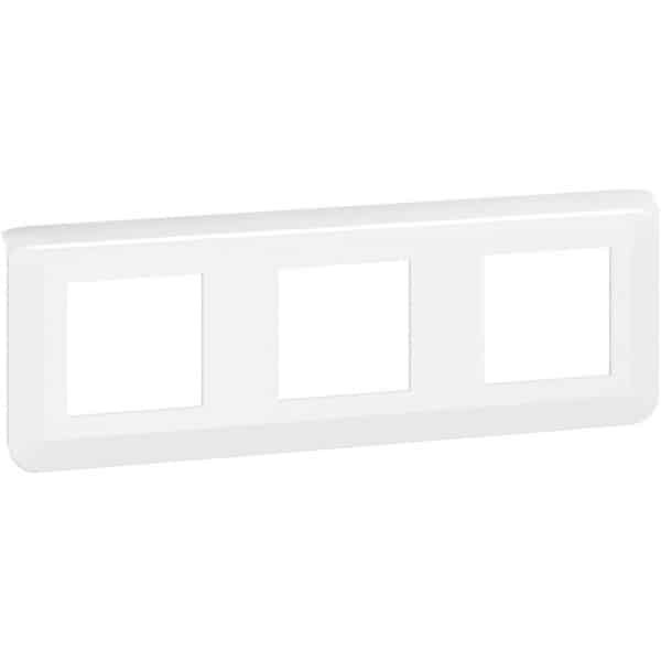 Afdekplaat Horizontaal - Wieldop Schakelmateriaal - Modules Afdekken - Voor 3x2 Modules - 224 mm Breed - Wit Afdekplaat Horizontaal - Wieldop Schakelmateriaal - Modules Afdekken - Voor 3x2 Modules - 224 mm Breed - Wit