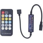 Allecto - LED Dimmer Controller - Mini CCT/RGB Controller - Draadloze Afstandsbediening - Geschikt voor Gezin - Ideaal voor Perfect voor Sfee...