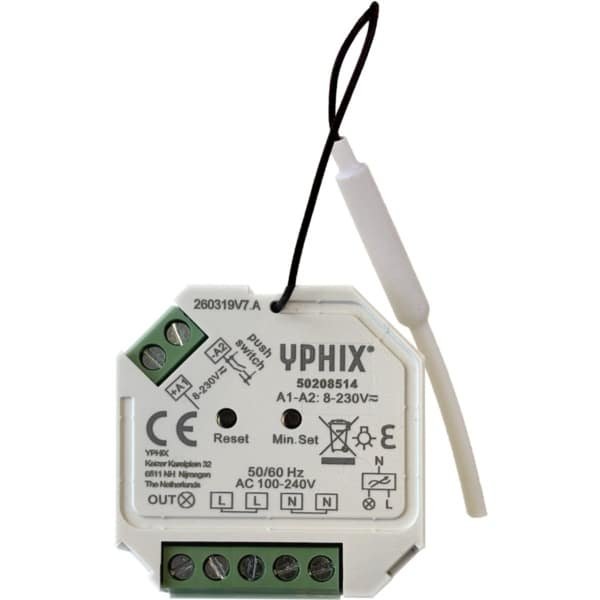 Draadloze LED Dimmer 230V 2,4GHz | Universele Inbouwdimmer | 0-200W | Knippervrij Dimmen Draadloze LED Dimmer 230V 2,4GHz | Universele Inbouwdimmer | 0-200W | Knippervrij Dimmen