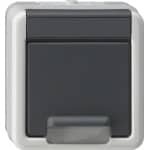 Gira Spatwaterdichte Opbouwcontactdoos (WCD-schakelmateriaal) - 041430 - E36YM