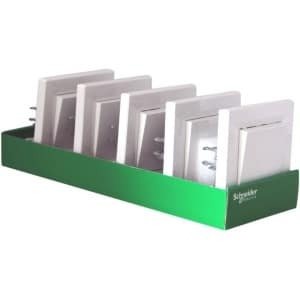 Inbouw Wisselschakelaar - Compleet Schakelmateriaal - Verlichting Bediening - Gereedschapsloze Aansluiting - 5 Stuks - Wit