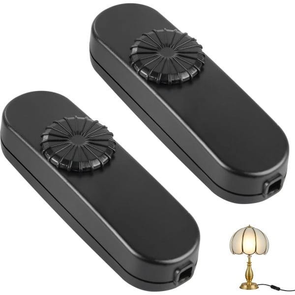 Innovra - Dailygoods - Led Dimmer Schakelaar 2 Stuks voor Lampen Innovra - Dailygoods - Led Dimmer Schakelaar 2 Stuks voor Lampen