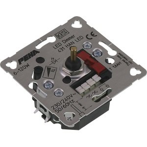 PEHA dimmer - inbouw - LED - 6-60W - universeel - 120W - DW - element