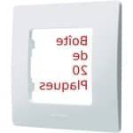 Schakelmateriaal Platen - Wand Contactdozen - Elektrische Installatie - Eenvoudige Installatie - 20 Stuks - Wit