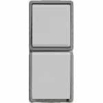 Siemens 5TA4816 Wandcontactdoos met randaarde Delta Grijs Schakelmateriaal 1 stuk(s)