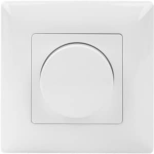 SnelShoppen - 0-10V Dimmer Switch voor LED en Halogeen Lampen - Dimbare Verlichting met Rotorknop - Geschikt voor 1-Kanaals LED Drivers - Flicker-Free