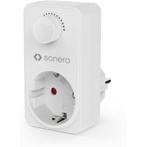 SnelShoppen - Dimmer Socket, Plug Dimmer Adapter met Helderheidsregelaar voor Dimbare LED, Halogeen, Spaarlampen, Tafellampen, Vloerlampen, Tuinverlic