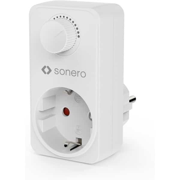 SnelShoppen - Dimmer Socket, Plug Dimmer Adapter met Helderheidsregelaar voor Dimbare LED, Halogeen, Spaarlampen, Tafellampen, Vloerlampen, Tuinverlic SnelShoppen - Dimmer Socket, Plug Dimmer Adapter met Helderheidsregelaar voor Dimbare LED, Halogeen, Spaarlampen, Tafellampen, Vloerlampen, Tuinverlic