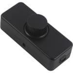 SnelShoppen - LED Dimmer 3-100W 220-240V - Dimbare Lampen, Halogeen, Zwart - Voor Thuis, Tuin en Feestverlichting