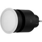SnelShoppen - LED Plug Light 10W - 850 lm Dimbaar - 4-fasen Dimmer - 3000K Warm Wit - Stekkerlamp voor Wandcontactdoos, Verlengsnoer, Antraciet - Idea
