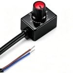 SnelShoppen - Mini LED Dimmer Controller 0/1-10V - Draaiknop Dimmer voor Binnen Verlichting en Kweeklampen - Compact en Eenvoudig te Installeren