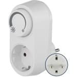 SnelShoppen - REV LED Dimmer Adapter voor Dimbare Lampen, Brighness Control, Wit, Geschikt voor Tafel- en Vloerlampen, Eenvoudige Aansluiting en Inste