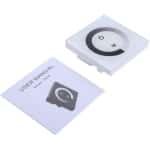 Tbest Touch Panel Dimmer Wandcontroller voor LED Verlichting - Wit, Verstelbare Helderheid