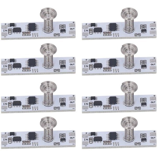 aladdien - Dimming Module - LED Dimmer Switch - Eenvoudige Bediening - 8Pcs - Capacitive Touch - Stepless Dimming - Geschikt voor Verlichting - Kleu.. aladdien - Dimming Module - LED Dimmer Switch - Eenvoudige Bediening - 8Pcs - Capacitive Touch - Stepless Dimming - Geschikt voor Verlichting - Kleu..