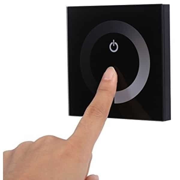 aladdien - LED-dimmer - Aanraakpaneel Dimmer - Perfecte helderheid - Zwart - LED-striplicht Dimmer - Voor sfeervolle verlichting - Ideaal voor thuis aladdien - LED-dimmer - Aanraakpaneel Dimmer - Perfecte helderheid - Zwart - LED-striplicht Dimmer - Voor sfeervolle verlichting - Ideaal voor thuis