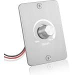 carmdering - LED-dimmer 12V - Dimmer Schakelaar - LED Dimmer - 5A, 60W, continu dimbaar 0-100% - Geen flikkering - Voor camper, boot en caravan - Wit, eenvoudige installatie