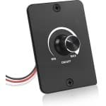 carmdering - LED-dimmer 12V - Dimmer Schakelaar - LED Dimmer - 5A, 60W, continu dimbaar 0-100% - Geen flikkering - Voor camper, boot en caravan - Zwart, eenvoudige installatie
