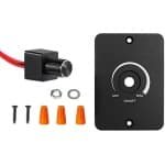 - 12V dimmer lichtschakelaar - dimmerknop - Ideaal voor camper en boot - LED-verlichting - Halogeen en gloeilamp - Geschikt voor vracht..