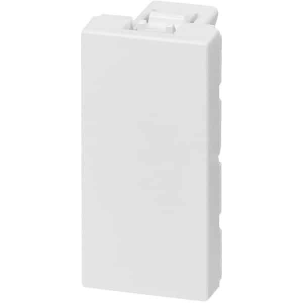 Afdekplaat 1 module - Blind afdekplaat - Afwerking schakelmateriaal - Eenvoudig in gebruik - 1 module - Wit Afdekplaat 1 module - Blind afdekplaat - Afwerking schakelmateriaal - Eenvoudig in gebruik - 1 module - Wit