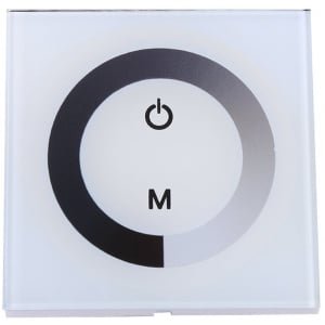Dailygoody - Touch Panel Dimmer voor LED Strip - Verstelbare Helderheid DC 12V-24V