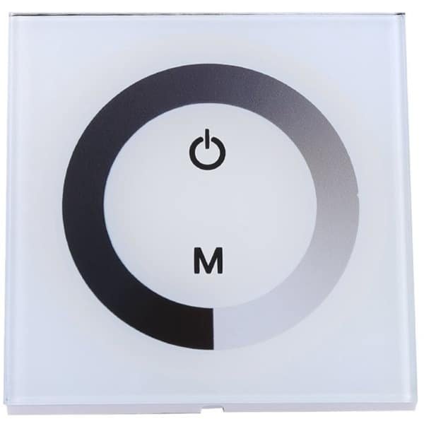 Dailygoody - Touch Panel Dimmer voor LED Strip - Verstelbare Helderheid DC 12V-24V