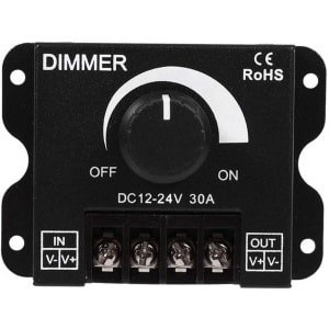 LED-strip dimmer 12V-24V - Handmatige Lichtsterkte Regeling voor LED-strips