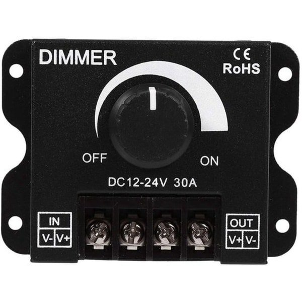 LED-strip dimmer 12V-24V - Handmatige Lichtsterkte Regeling voor LED-strips