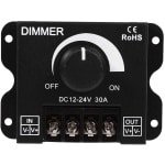 Nikou LED Strip Dimmer 12V-24V - Handmatige Lichtsterkte Regeling voor LED Strips