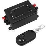 Smoakez - Dimbare LED-dimmer - RF-afstandsbediening - Ideaal voor ledstrips - Draadloze dimmer - 12V 8A - Geschikt voor MR16 spots - Compact ontwerp
